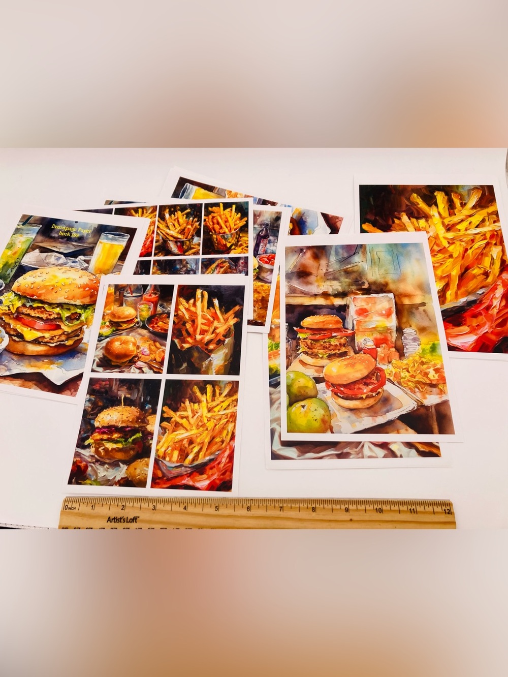 5 for $10: Decoupage Paper Pack 35 Pages Book 189